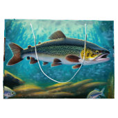 マス魚魚釣り ラージペーパーバッグ (裏面)