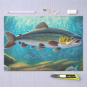 マス魚魚釣り 薄葉紙 (クラフト)