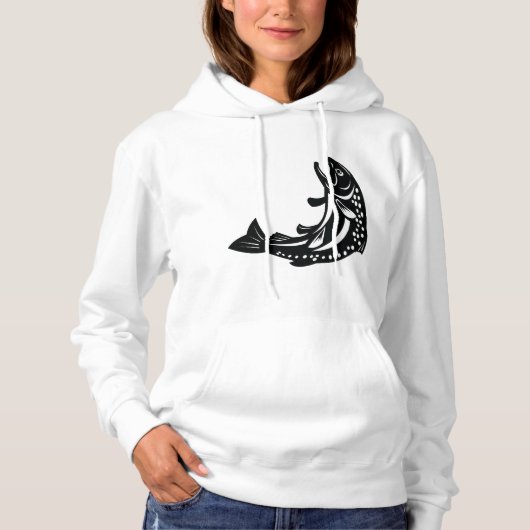 マス魚 パーカ (正面)