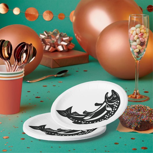 マス魚 ペーパープレート