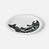 マス魚 ペーパープレート (アングル)