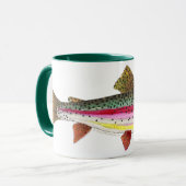 マス魚 マグカップ (正面左)