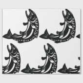 マス魚 ラッピングペーパー (フラット)