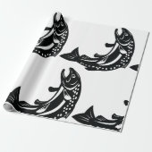 マス魚 ラッピングペーパー (アンロールド)