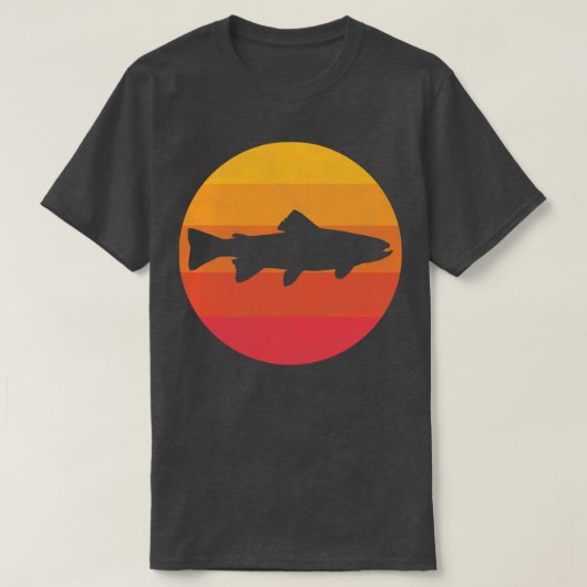 マス魚 Tシャツ (デザイン正面)