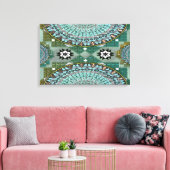 マス・サークルの開始 キャンバスプリント (インサイチュ (リビング))