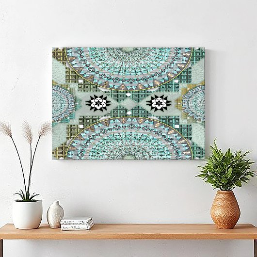 マス・サークルの開始 キャンバスプリント