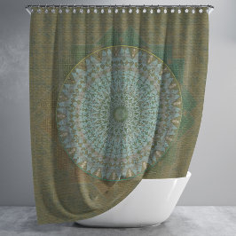 マス・サークルの開始 シャワーカーテン