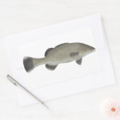 マス・タラ 長方形シール (封筒)