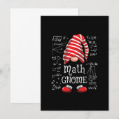 マス・ノーム・ファミリー・マッチング・グループ・クリスマス・パーティー 招待状 (正面/裏面)