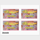 マス・バム・アート 長方形シール (シート)