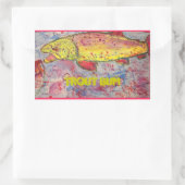 マス・バム・アート 長方形シール (バッグ)