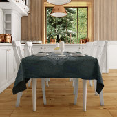 マス・ブルー・サークルの開始 テーブルクロス