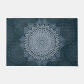 マス・ブルー・サークルの開始 ドアマット (正面)