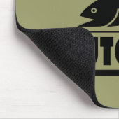 マス – 専門医 – マスユーモアのある魚 マウスパッド (コーナー)