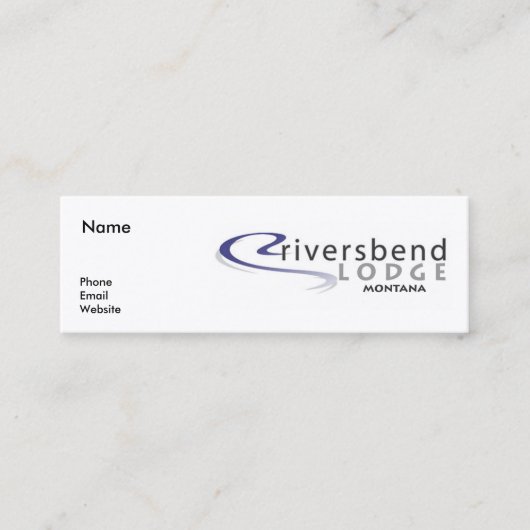 マス-細いカード スキニー名刺 (正面)