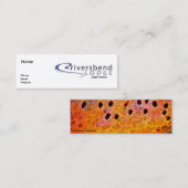 マス-細いカード スキニー名刺 (正面/裏面)