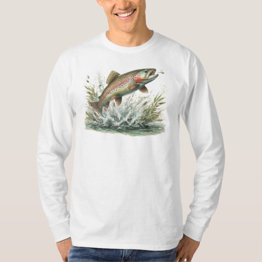 マス 長袖Tシャツ Tシャツ (正面)