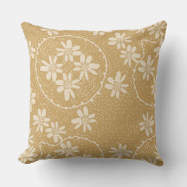 マズフローラバブル水玉模様塩キャラメル クッション