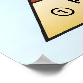 マズローのニーズの階層教室ポスター ポスター (角)