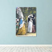 マズ親愛ド・マザーではない キャンバスプリント (インサイチュ (ウッドフロア))