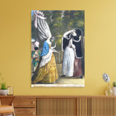 マズ親愛ド・マザーではない キャンバスプリント (インサイチュ (リビング))