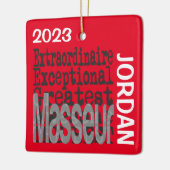 マセウールエクソナレアカスタム セラミックオーナメント (左)