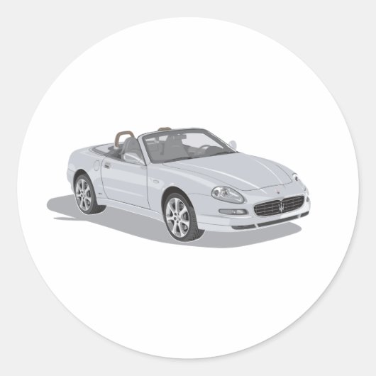 マセラティスパイダー ラウンドシール (正面)