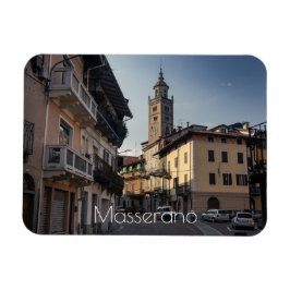 マセラーノ夕べスカイライン,ビエラ,イタリア マグネット