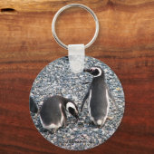 マゼランのペンギン、ビーグルチャンネル、パタゴニア キーホルダー (正面)