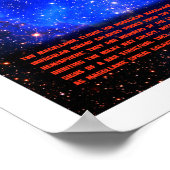 マゼラン雲 ポスター (角)