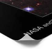 マゼラン雲DEM L 106ハッブル望遠鏡 ポスター (角)