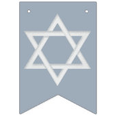 マゼルトフバー(ユダヤ教の)バル・ミツバーお祝い バンティングフラッグ (第2の旗)