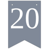 マゼルトフバー(ユダヤ教の)バル・ミツバーお祝い バンティングフラッグ (第1の旗)