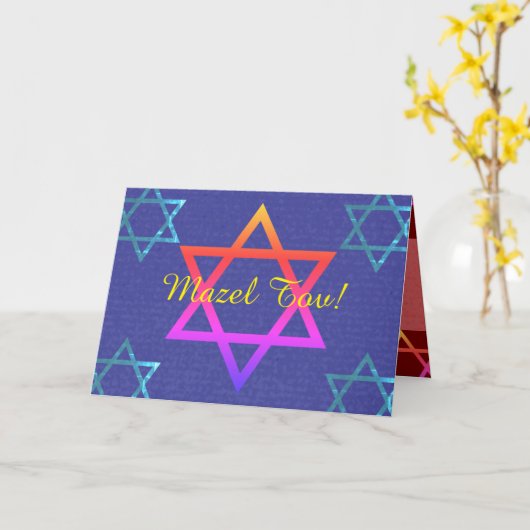 マゼルトフ折り畳みグリーティングカード カード (黄色い花)