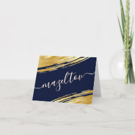 マゼルTOV金ゴールドおめでとうございますノートカード ノートカード