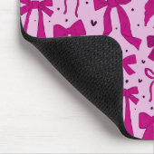 マゼンお洒落タの湾曲形 マウスパッド (コーナー)