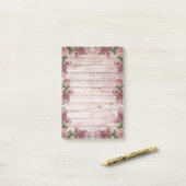 マゼンかわいらしタ素朴ンバラ ポストイット (デスク上)