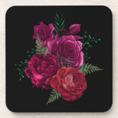マゼンエレガントタバラフローラブーケ コースター (正面)