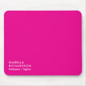 マゼンエレガントタモダンン マウスパッド (正面)