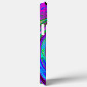 マゼンカラフルタスワールレトロ抽象デザイン Case-Mate iPhoneケース (裏面 / 右)