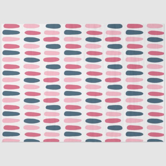 マゼンシンプルタパターンのマーク 薄葉紙 (正面)