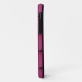 マゼンスタイリッシュタパターン Case-Mate iPhoneケース (裏面/左)