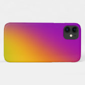 マゼンタからイエローの対角線のグラデーション Case-Mate iPhoneケース (裏面(横))