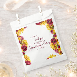 マゼンタとゴールデン結婚イエロー フェイバーバッグ