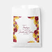 マゼンタとゴールデン結婚イエロー フェイバーバッグ (正面)