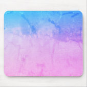 マゼンタとシアンの美しいマウスパッド マウスパッド (正面)