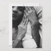 マゼンタと金ゴールドを強結婚化する 招待状 (裏面)