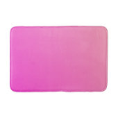 マゼンタのグラデーションカラー バスマット (正面)