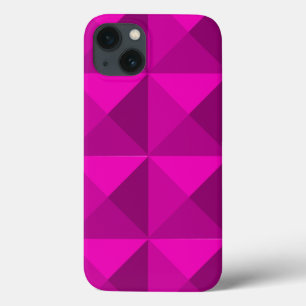 マゼンタのピラミッド iPhone 13ケース